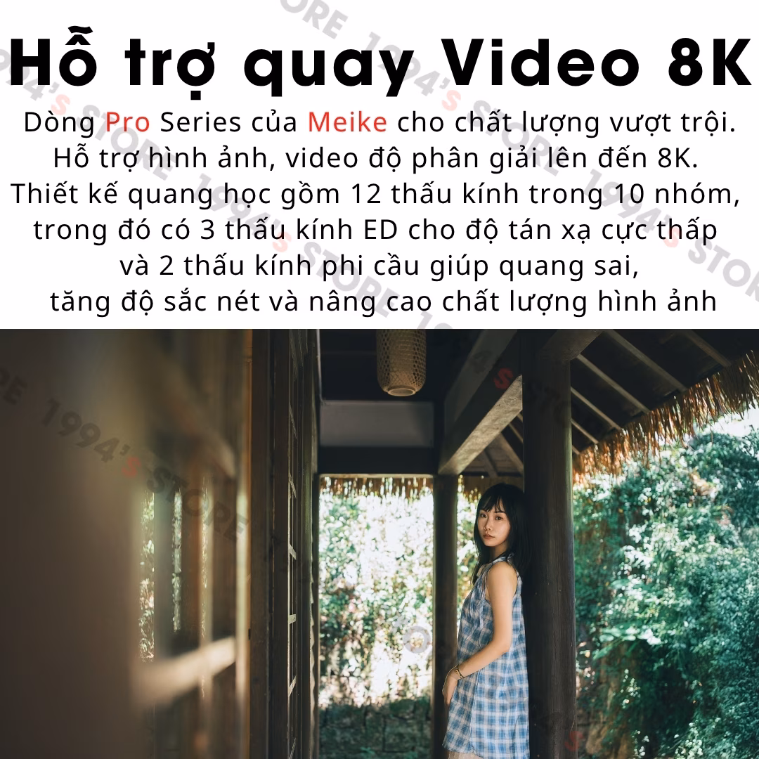 Ống kính Meike 35mm F1.8 Pro AF chính hãng
