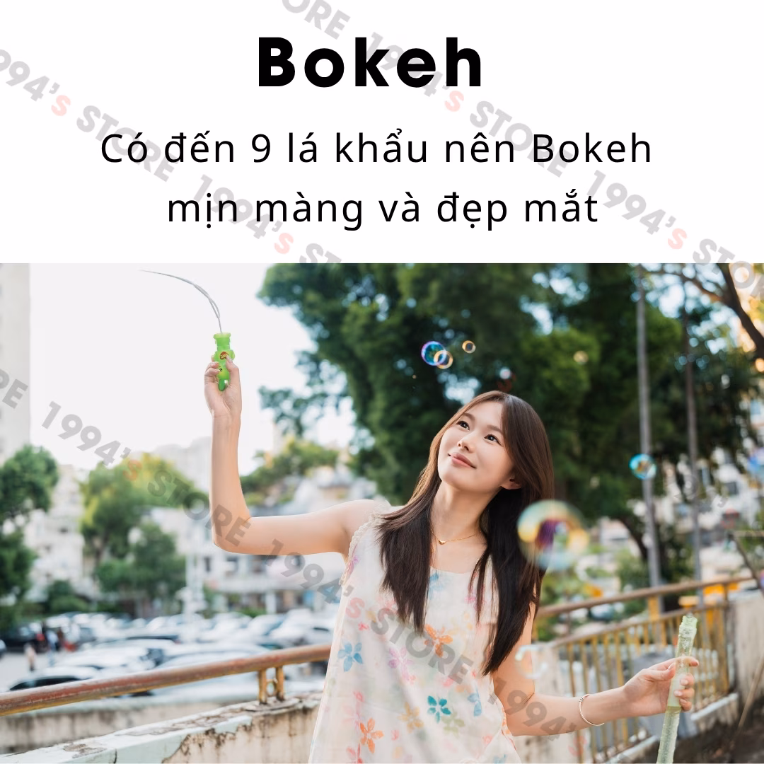 Lens 35mm hỗ trợ quay video 8K sắc nét