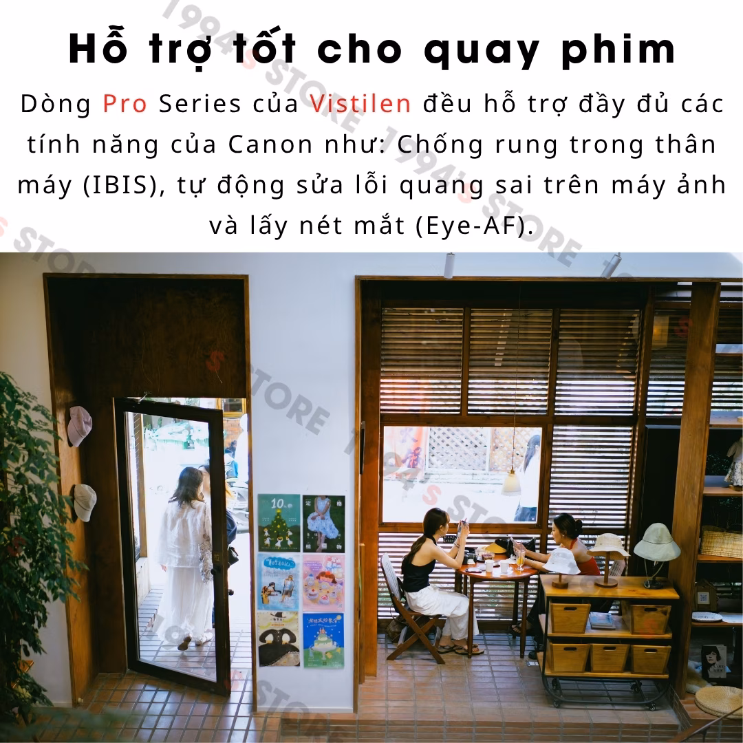 CVVistilen 55mm F1.8 Pro hỗ trợ lấy nét tự động