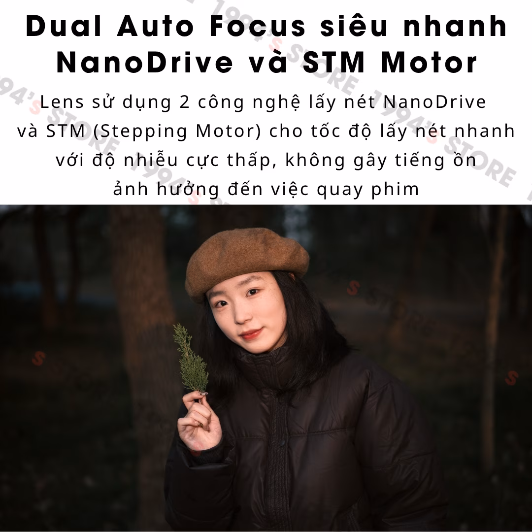 Ống kính Vistilen 55mm F1.8 Pro AF Full-Frame Canon R/Canon RF