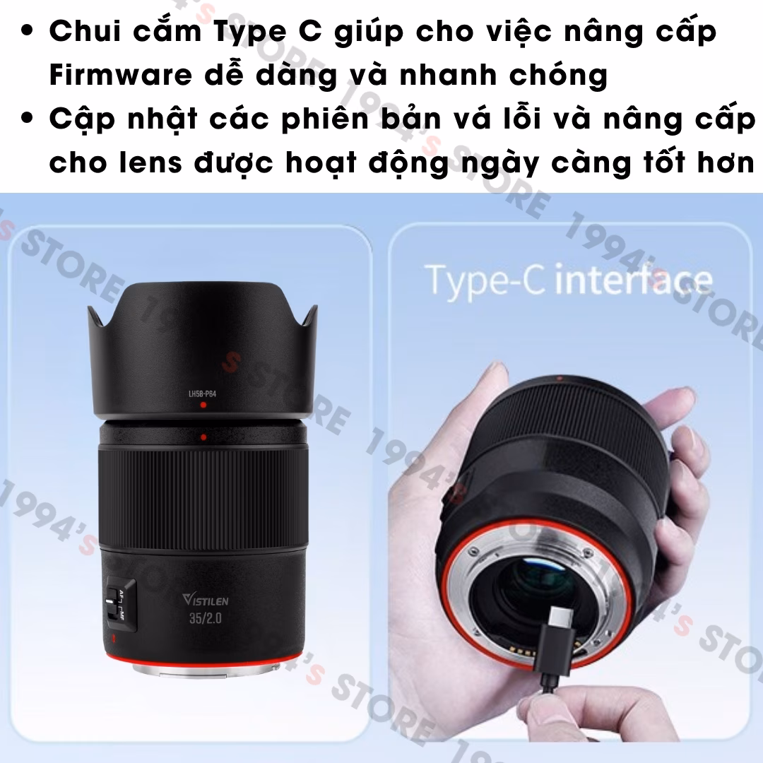 Vistilen Meike 35mm F2 Auto Focus cho Canon RF