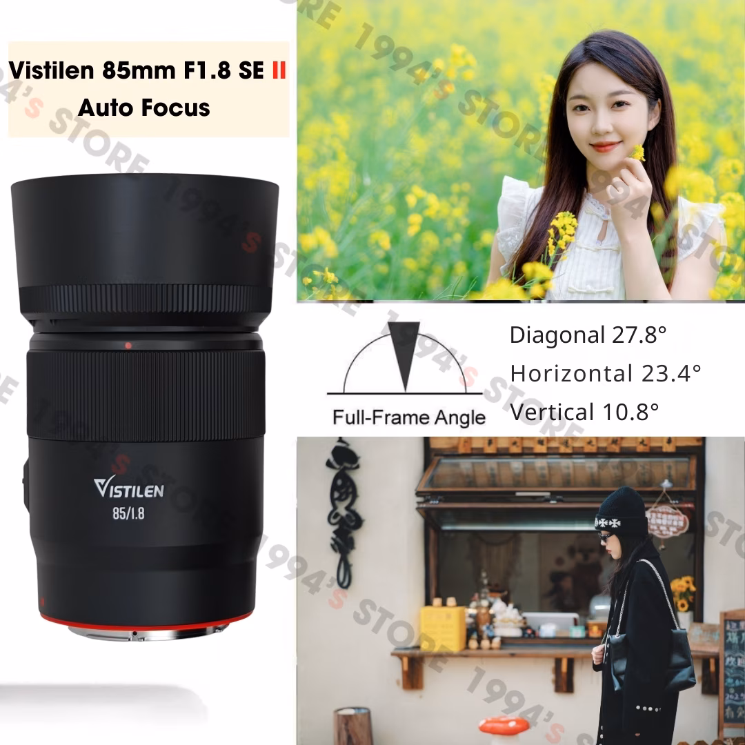 Vistilen 85mm F1.8 SE II AF Full-Frame Canon R/Canon RF - Chính hãng