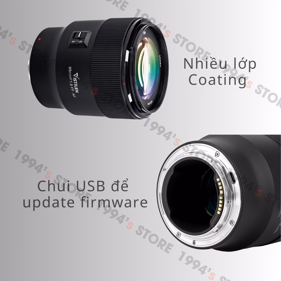 Ống kính Meike 85mm F1.8 cho Canon R (Vistilen)