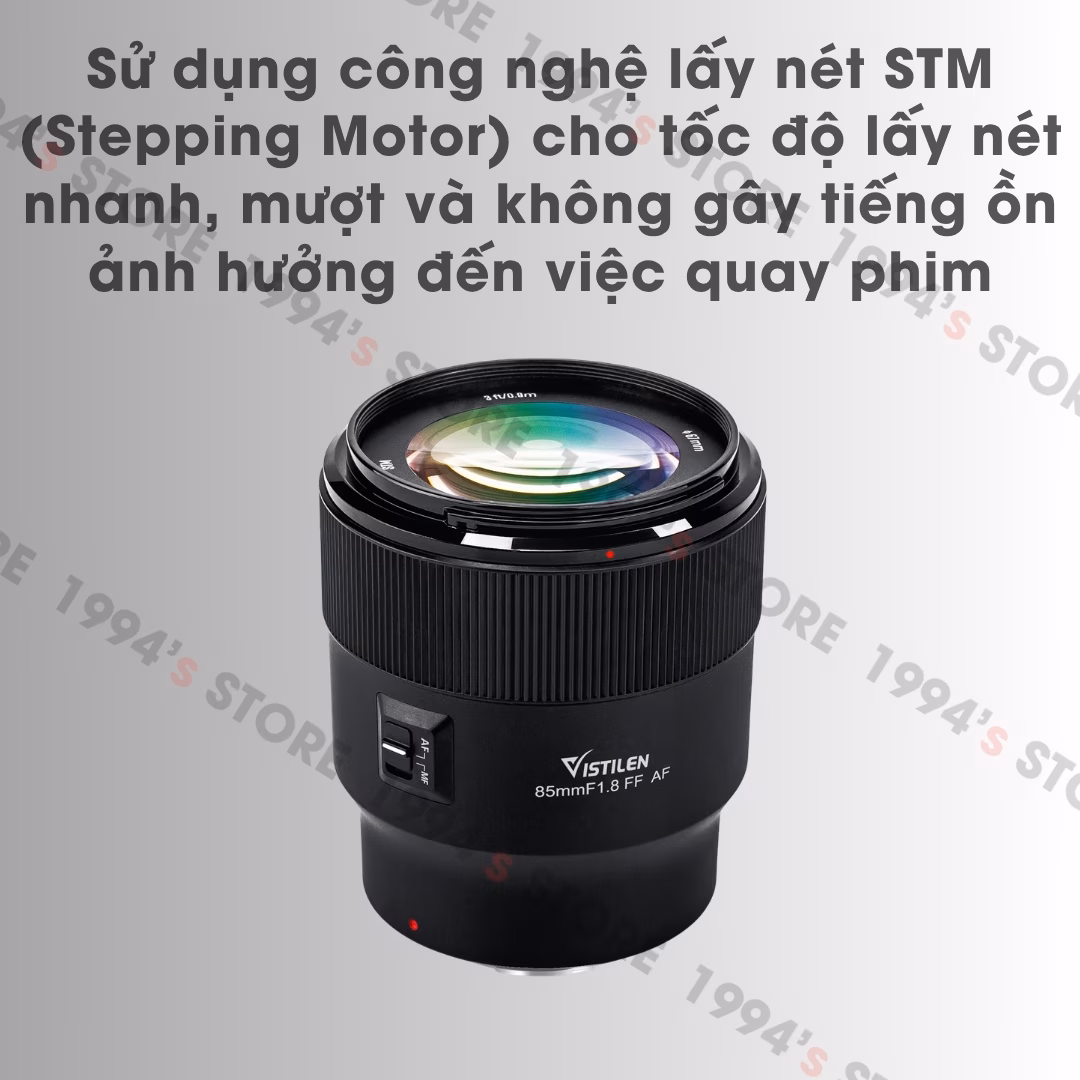 Đánh giá lens Vistilen 85mm F1.8 Auto Focus