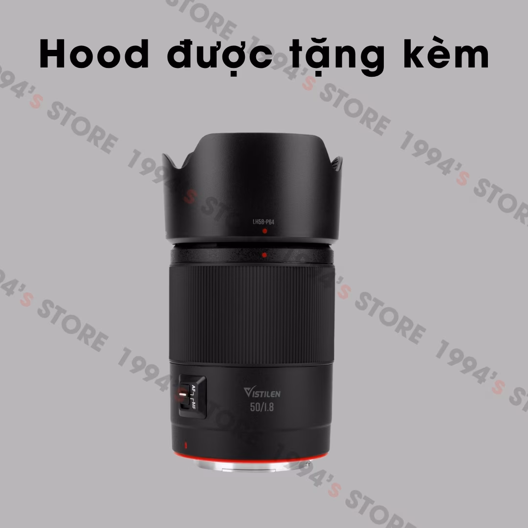 Ống kính chân dung xóa phông giá rẻ cho Canon R