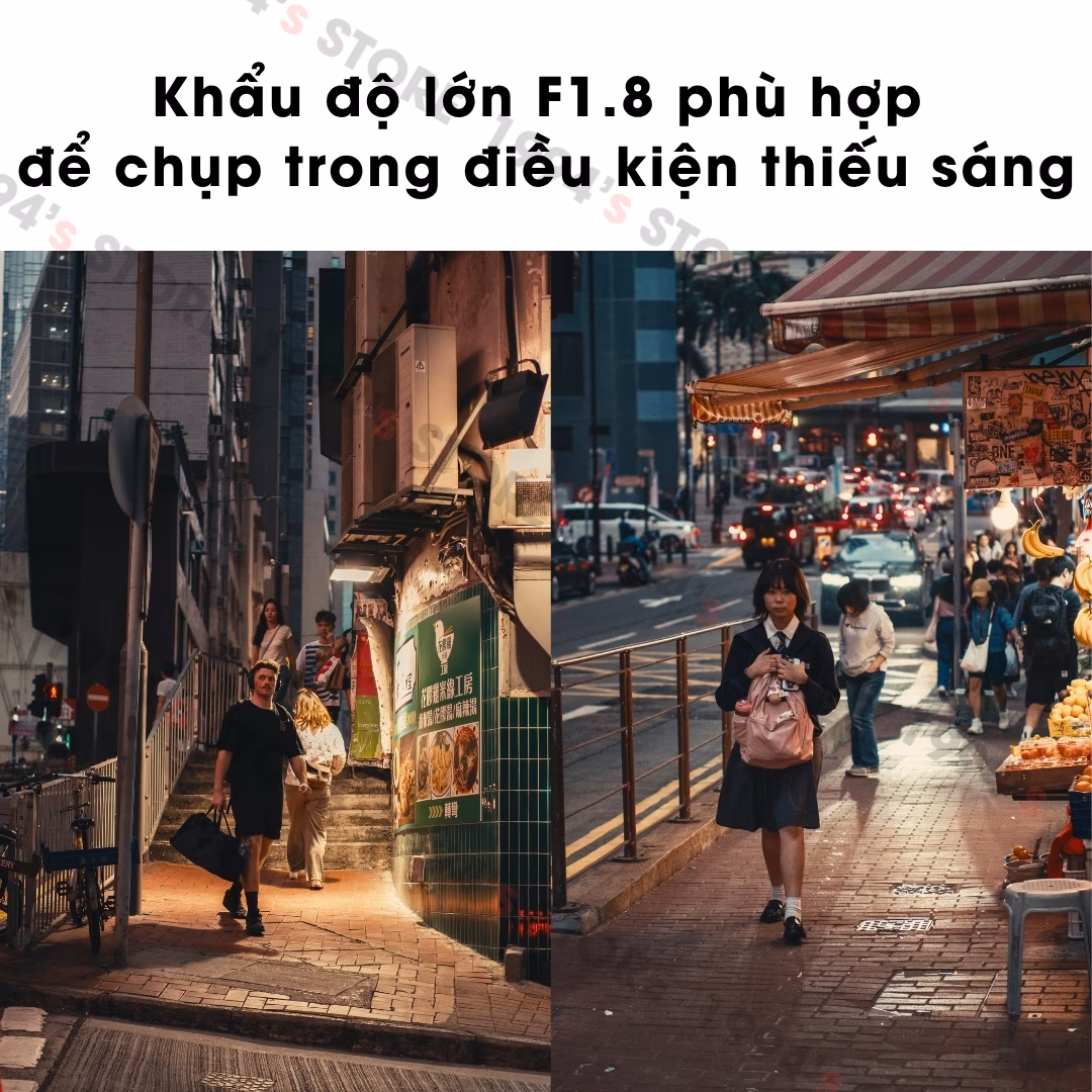 Ống kính 50mm F1.8 AF thương hiệu Vistilen