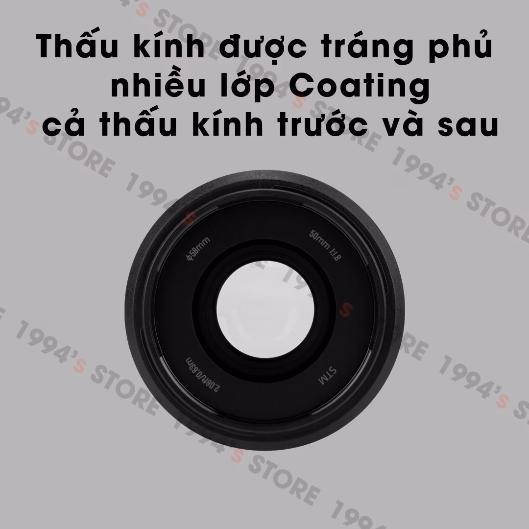 Vistilen 50mm F1.8 - Lấy nét tự động siêu nhanh dành cho Full-Frame Canon RF