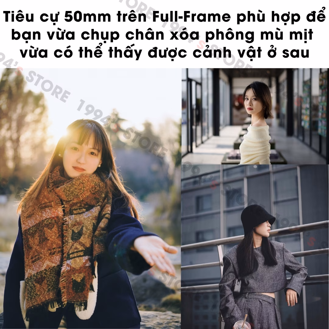 Vistilen 50mm F1.8 - Lấy nét tự động siêu nhanh dành cho Full-Frame Canon RF
