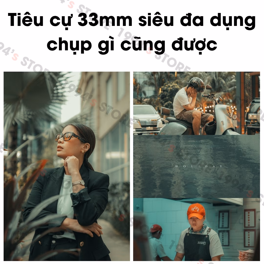 Đánh giá lens Vistilen 33mm F1.4 AF