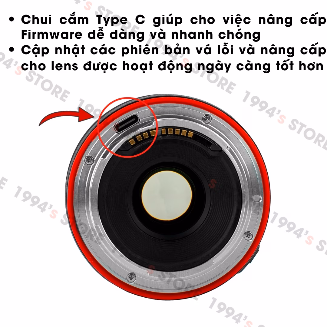 Vistilen 33mm F1.4 lấy nét tự động cho Canon EOS R