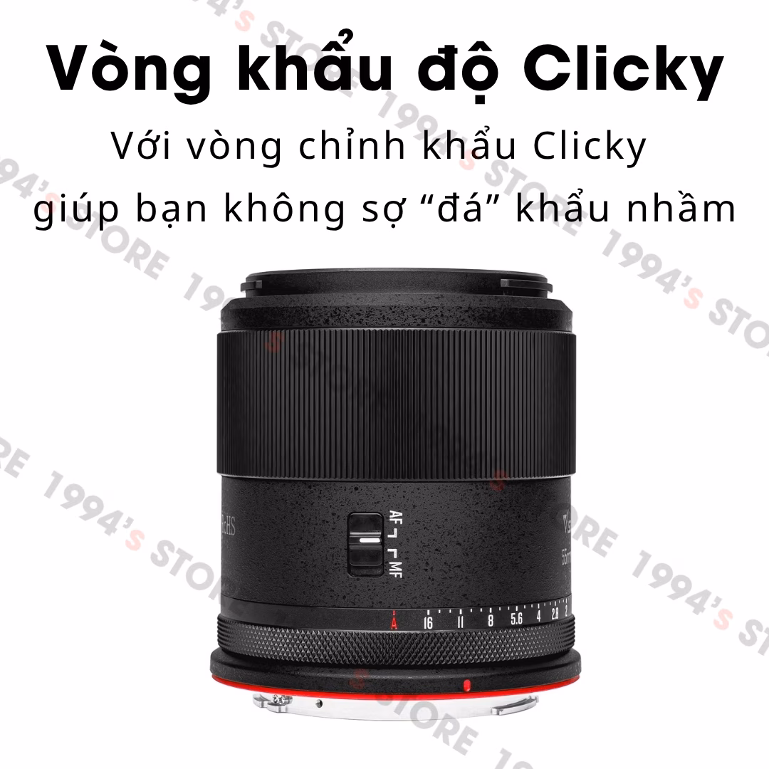 Vistilen 55mm F1.4 Auto Focus cho Canon RF