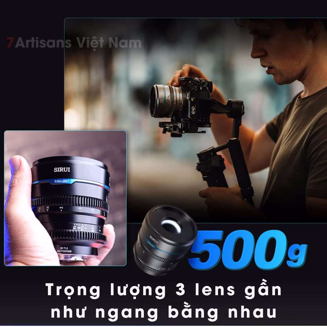 Ống kính Sirui Night Walker ngàm Leica L / M4/3