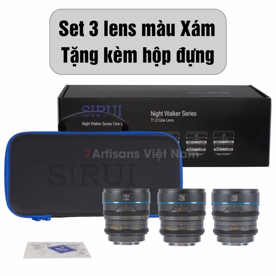 Lens Cine phi 67mm tiết kiệm chi phí Filter