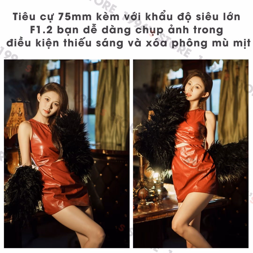 Sirui Sniper 75mm F1.2 cho Sony E