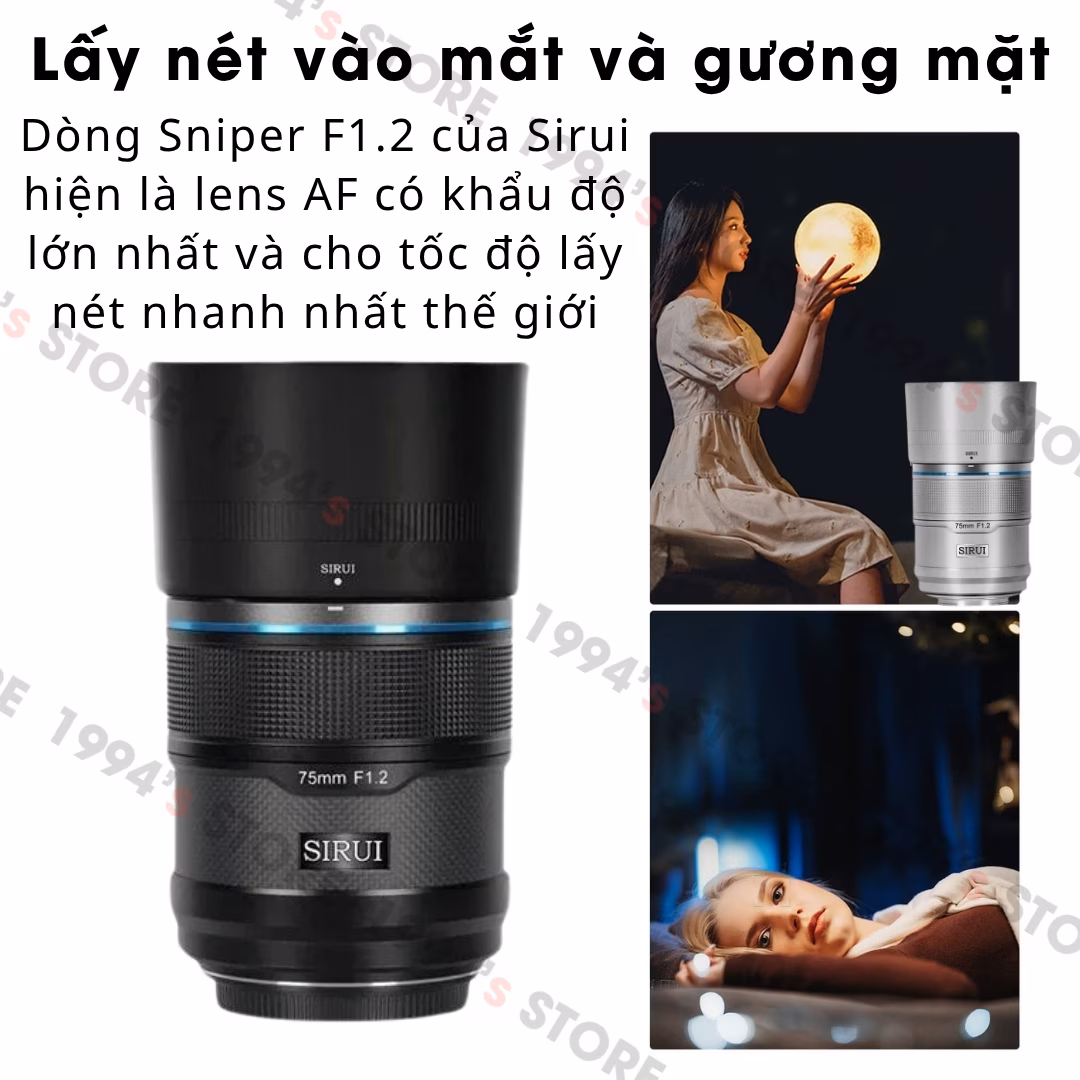 Lens chân dung cho Sony APS-C
