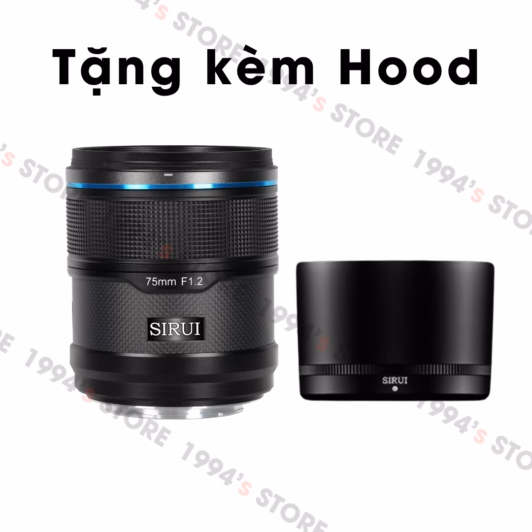 Sirui Sniper 75mm F1.2 cho Nikon Z