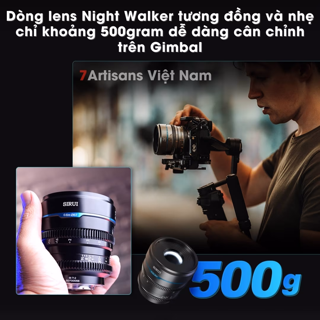 Sirui Night Walker cho Fujifilm X