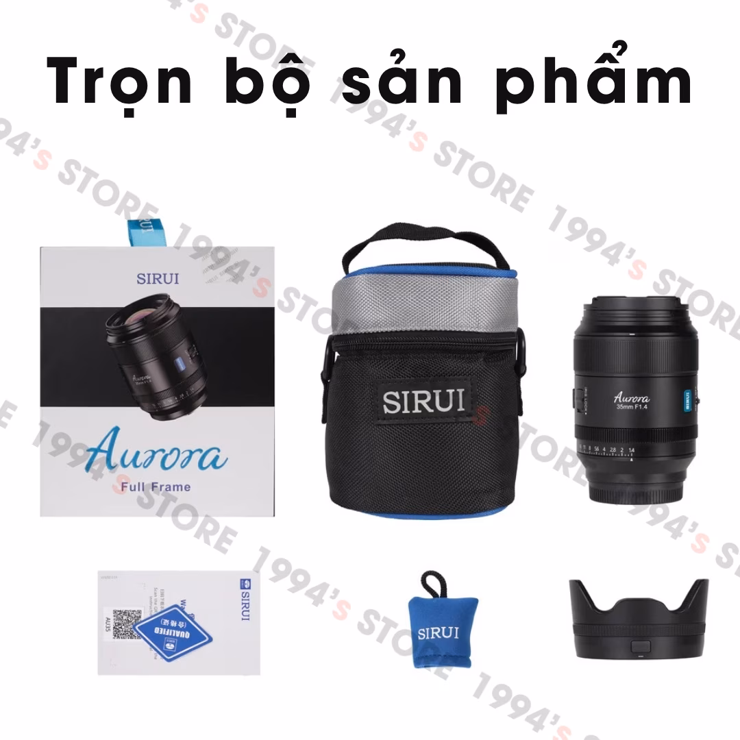 Mua lens Sirui 35mm F1.4 chính hãng
