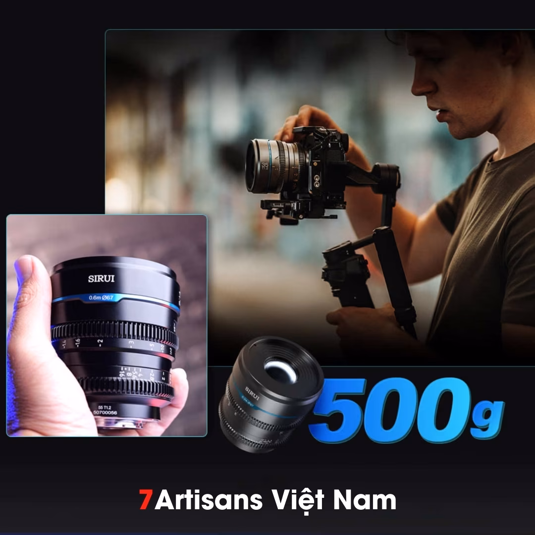 Ống kính Cine Sirui cho Super35