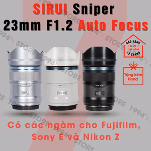 SIRUI 23mm F1.2 Auto Focus – Sirui Sniper AF