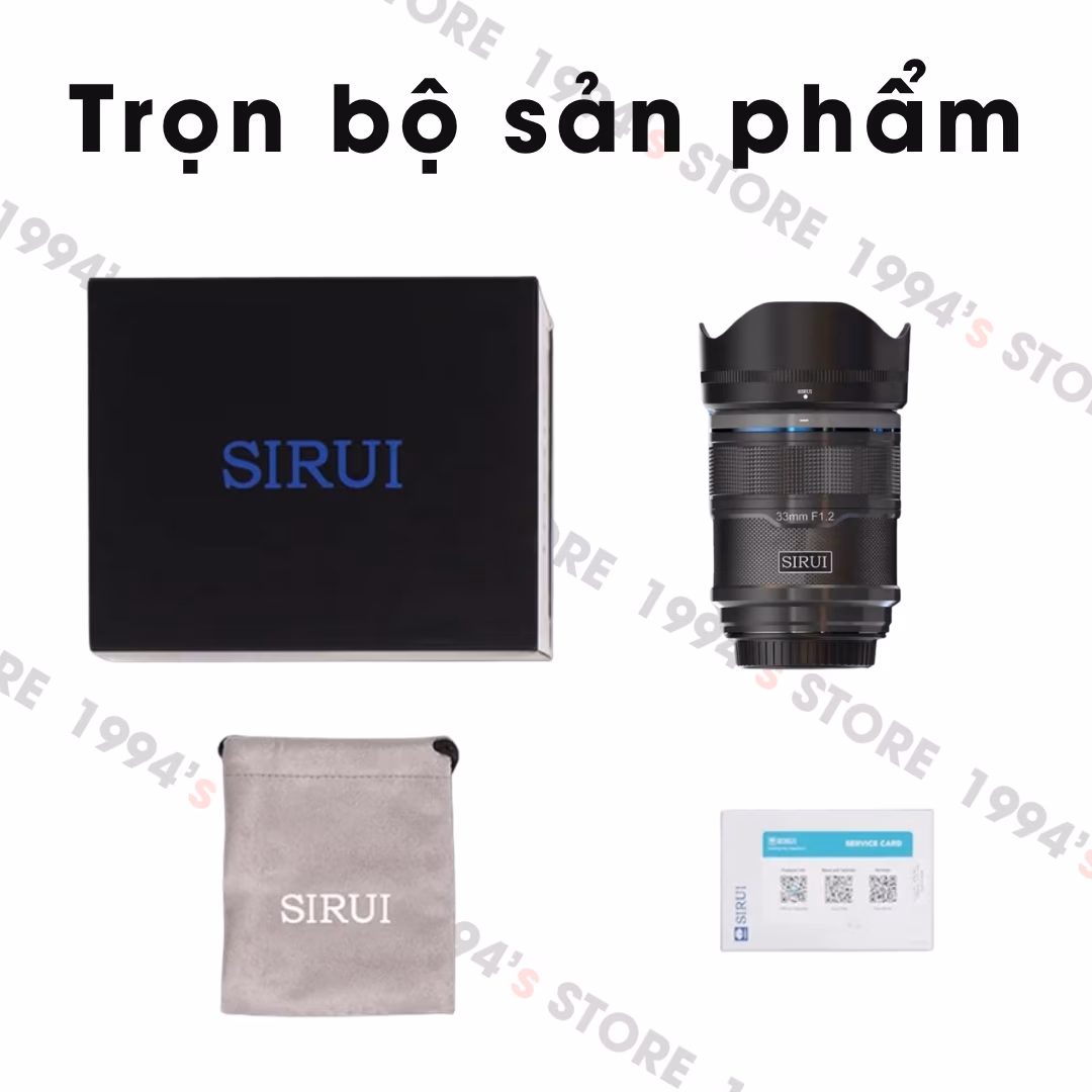 Sirui Sniper 33mm f1.2 for Sony E mount