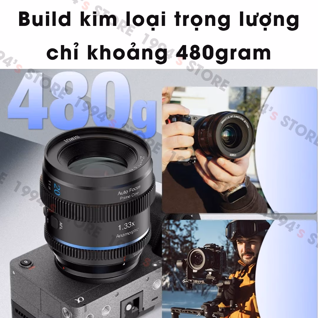 Ống kính cinema AF Super35 Sirui