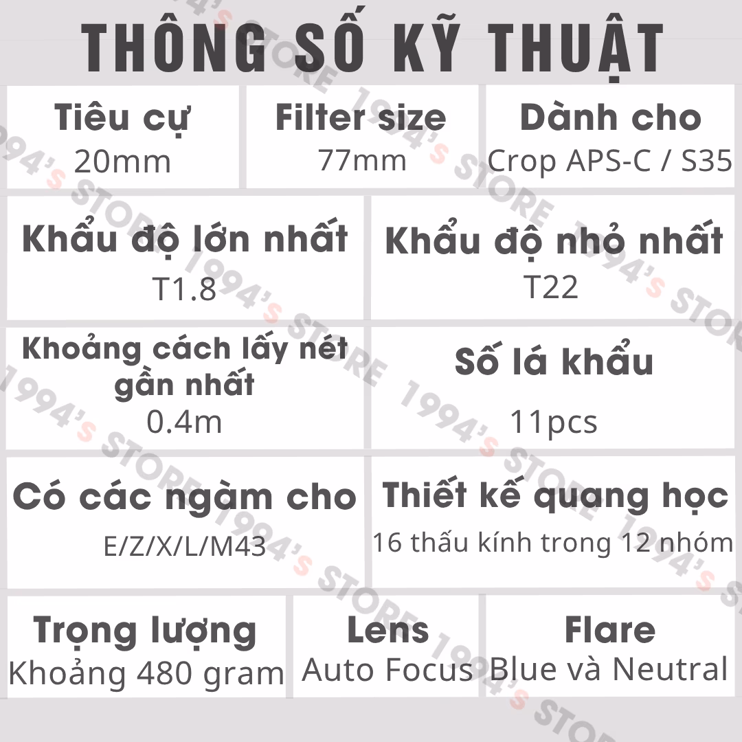 Ống kính quay phim Anamorphic lấy nét tự động