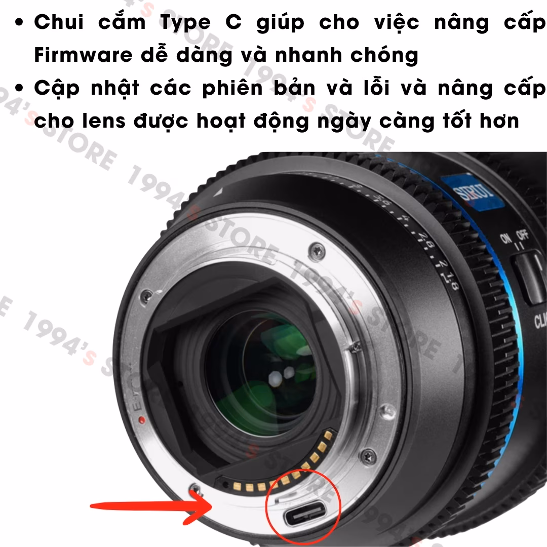 Sirui 40mm T1.8 AF giá bao nhiêu