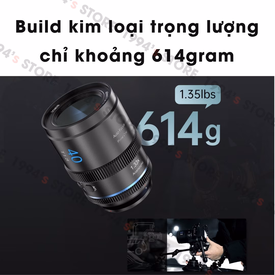 Sirui 40mm T1.8 AF 1994S Store