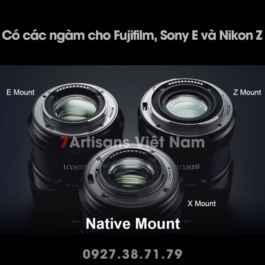 Set 2 lens Sirui Sniper chính hãng