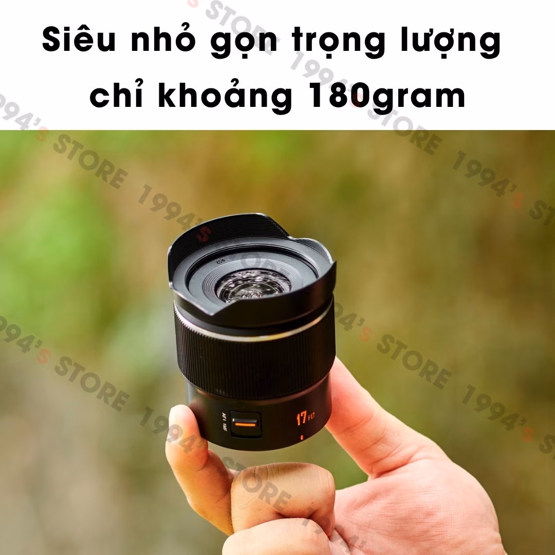 ống kính autofocus ngàm m43 giá rẻ
