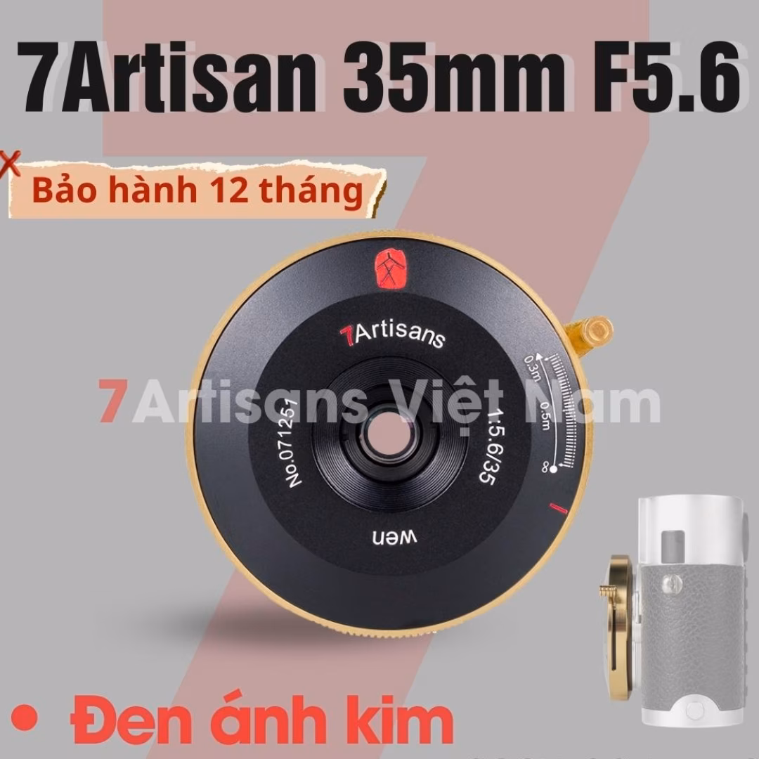 7Artisans 35mm F5.6 Pancake chính hãng
