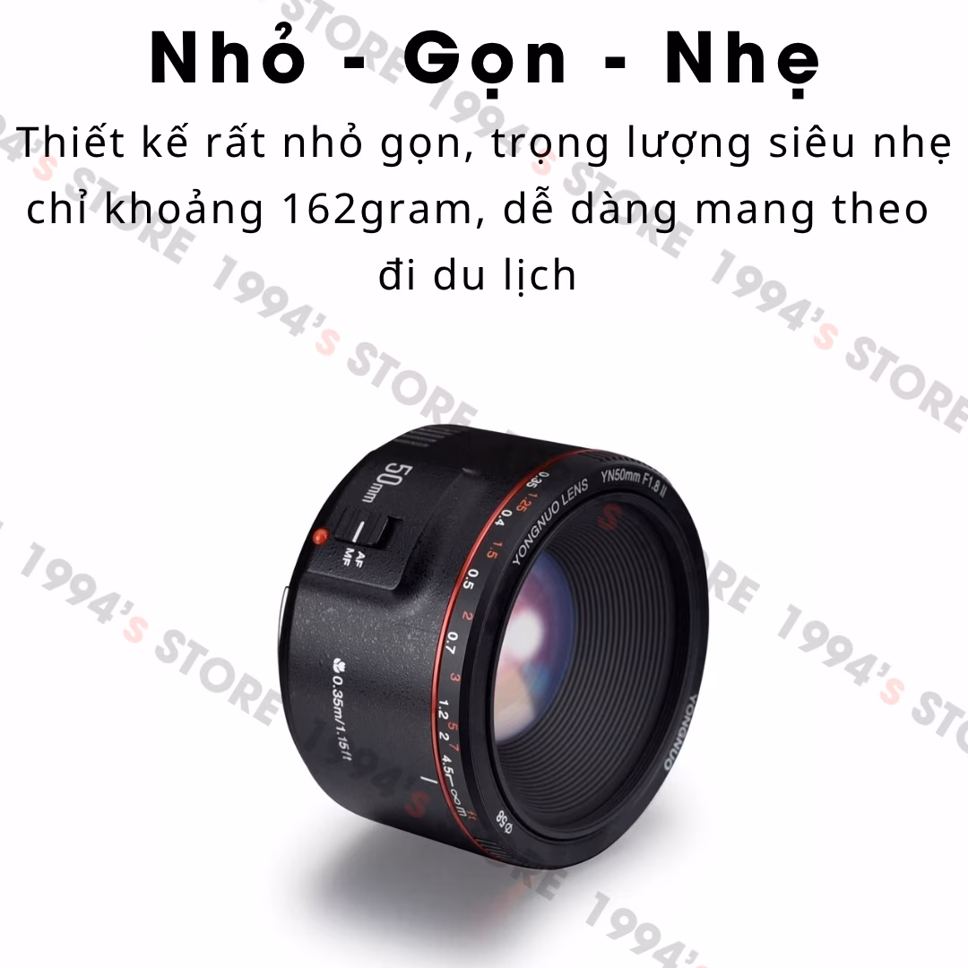 Yongnuo 50mm F1.8 Mark II Auto Focus Full-Frame