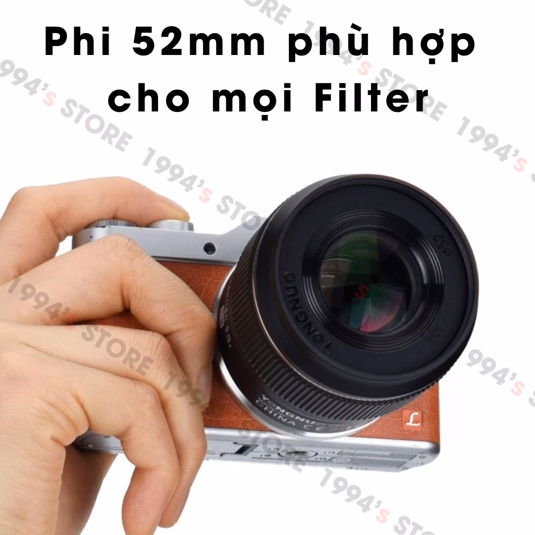 Yongnuo 42.5mm F1.7 cho Olympus