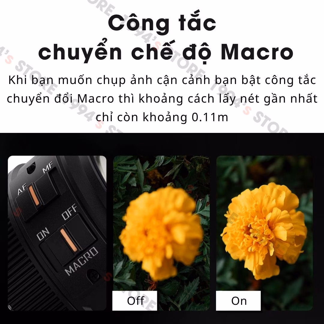 Yongnuo 12-35mm M43 trả góp 0%