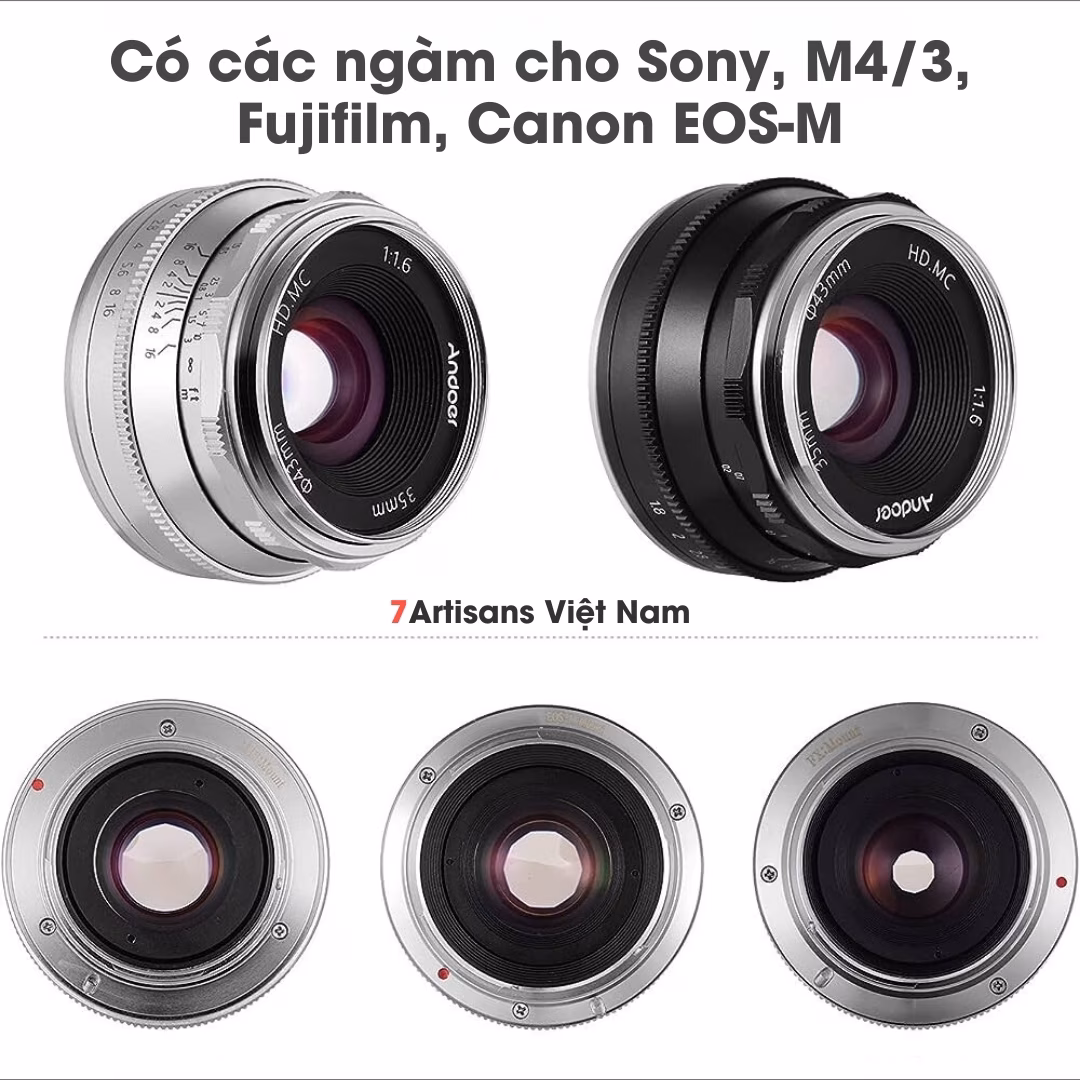 Ống kính Kaxinda Meike bảo hành 12 tháng