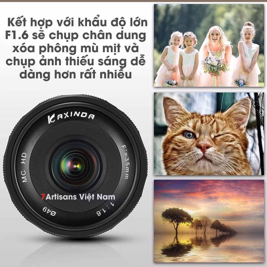 Phân phối Meike 35mm F1.6 chính ngạch