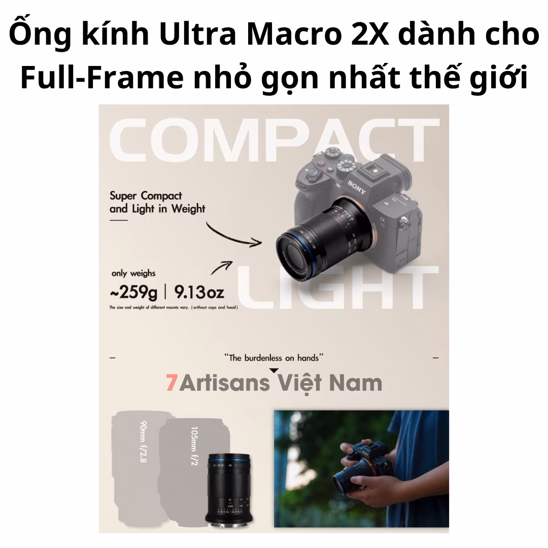Mua lens Laowa 85mm F5.6 tại 1994S Store