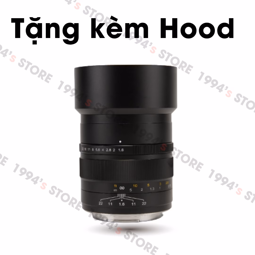 Ống kính Zhongyi Mitakon Speedmaster 80mm F1.6 for Fujifilm GFX/Hasselblad XCD