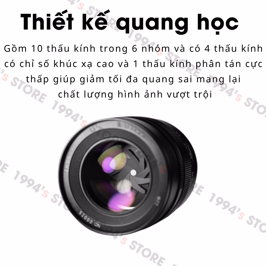 Mitakon Speedmaster 80mm F1.6 bảo hành 12 tháng