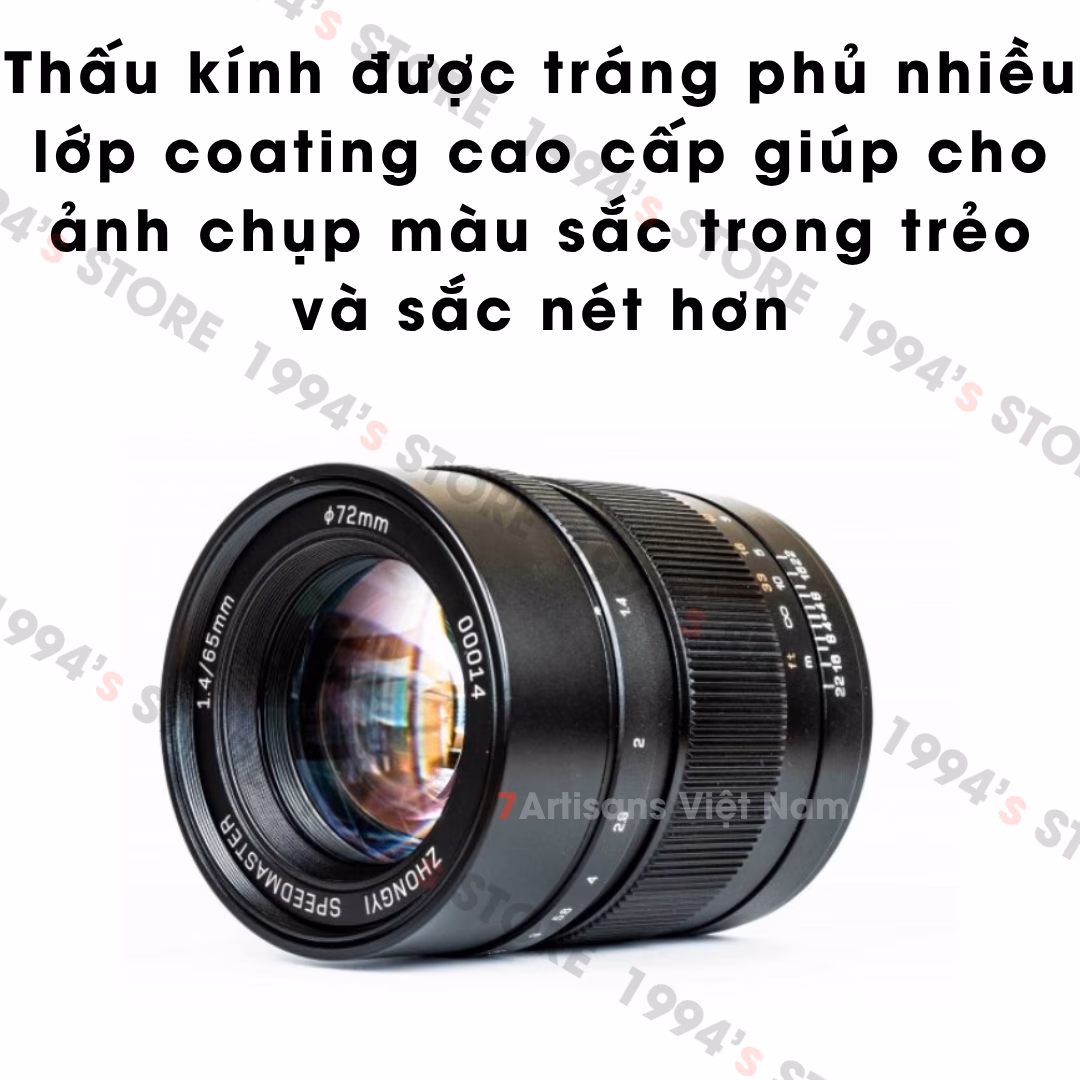Combo Fujifilm GFX kèm lens Mitakon 65mm F1.4