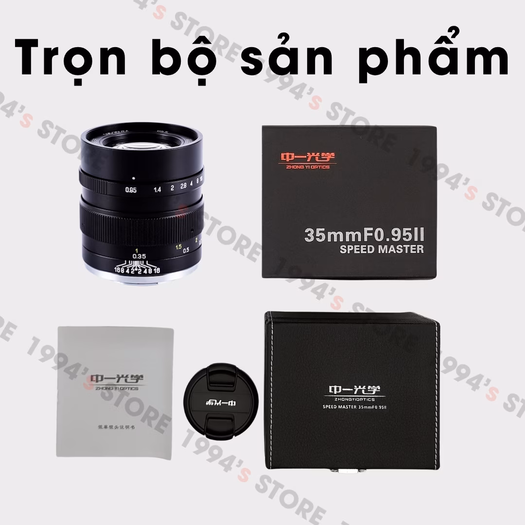 Ống kính Mitakon 35mm f0.95 ngàm Nikon Z (Z50, Zfc, Z30)