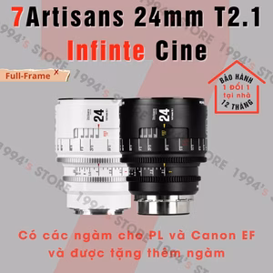 7Artisans 24mm T2.1 – Cine Lens Infinte Vision for Full-Frame – Có tặng thêm ngàm