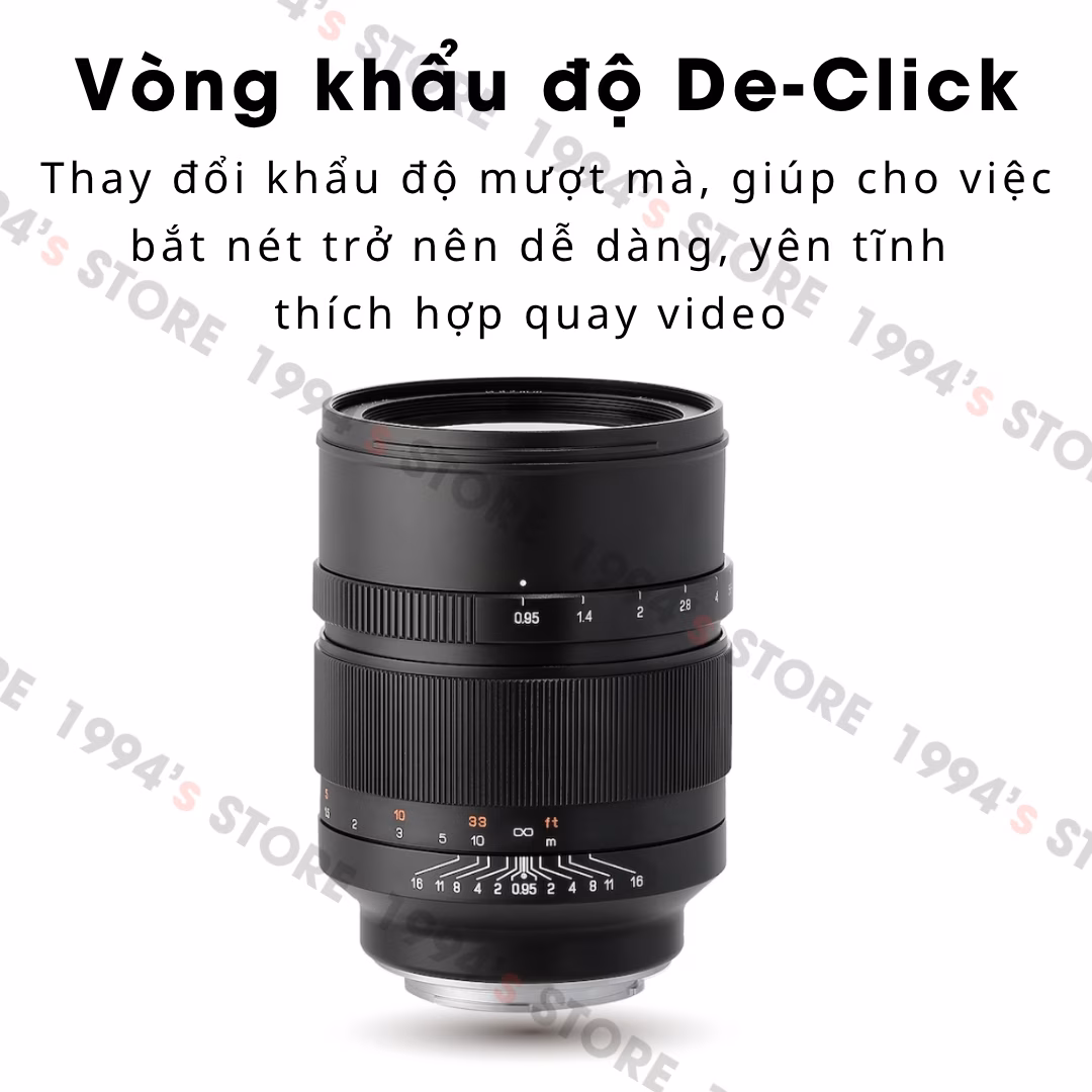 Đánh giá ống kính Mitakon 50mm F0.95