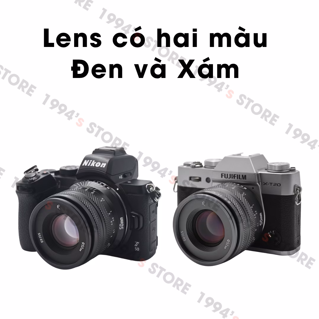 Ống kính 50mm F2 xóa phông đẹp