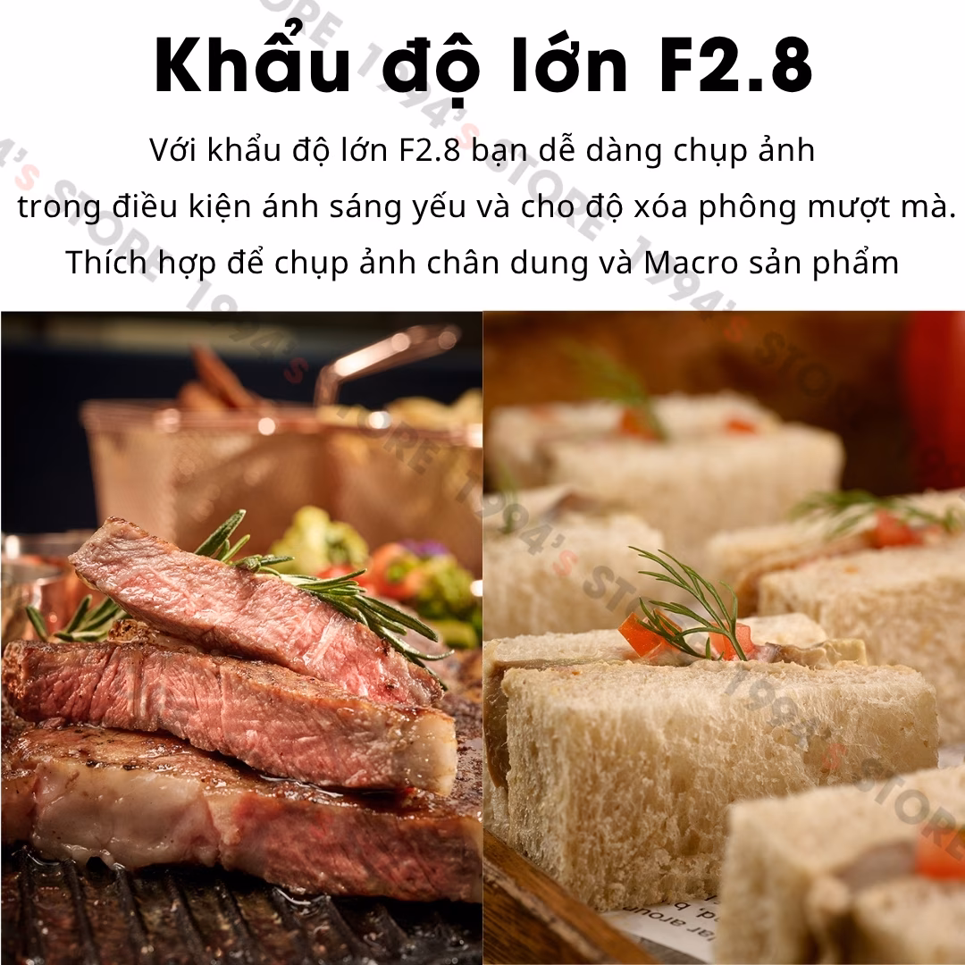 Lens Macro độ phóng đại 2:1 cho Sony E