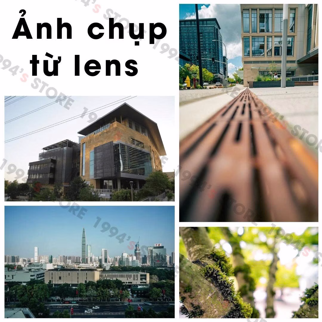 Lens quay vlog góc rộng lấy nét tự động