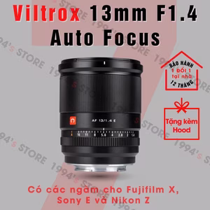 Ống kính AF Viltrox 13mm F1.4 siêu rộng có Auto Focus