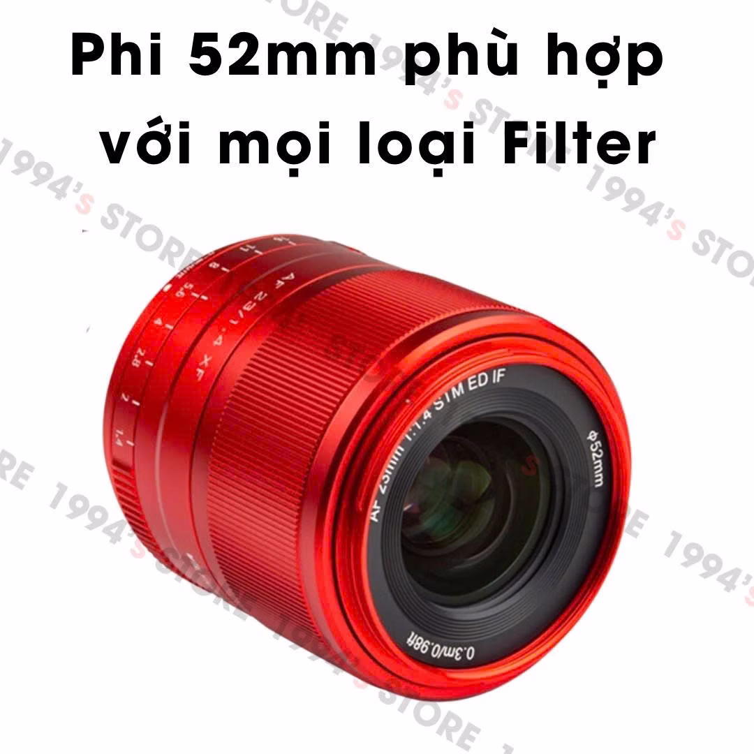 Đánh giá Viltrox 23mm F1.4 Red Limited