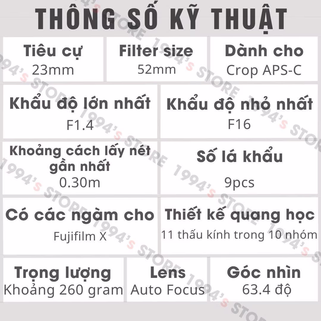 Ảnh chụp thực tế từ Viltrox 23mm F1.4 Red Limited